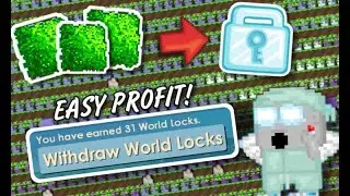HOW TO PROFIT WITH MASSING HEDGE 🌿 / BUSH PROFIT 2021 |GROWTOPIA | DOUBLE WLS PROFIT | DIRT TO RICH