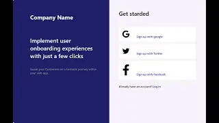 How to create a web design  login page with social media login button with Html and CSS