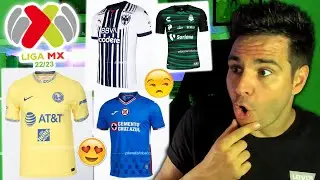 REACCIONANDO a las CAMISETAS de la LIGA MX 22/23