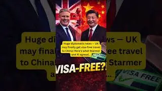 Starmer & Xi Shake Hands &mdash; Visa-Free and Whisky Tariffs Cut! 🤝🥃 #uk #china #breakingnews  #visafree