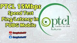 PTCL 15Mbps Speed Test & Ping in PUBG Mobile