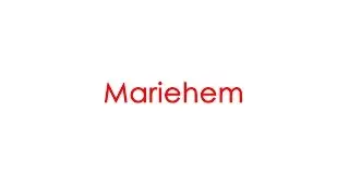 Omr&aring;desfilm - Mariehem