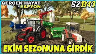 ABDULLAH AMCA KAYIP❗️EKİM SEZONUNA GİRDİK❗️FS25 GER&Ccedil;EK HAYAT AFYON