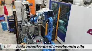 Isola robotizzata di inserimento clip