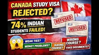 Top Reasons Your Canada Study Visa Gets Rejected (Avoid These Mistakes!) Real IRCC Reasons Explained