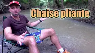 Etre confortable &agrave; la plage ou dans la nature : La chaise pliante l&eacute;g&egrave;re et transportable camping