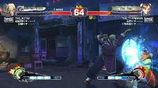 Ultra Street Fighter IV battle: Gen vs Chun-Li