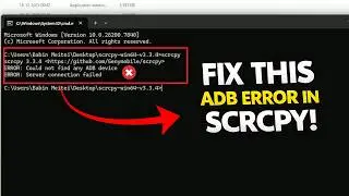 How to Fix “Could Not Find Any ADB Device” in Scrcpy (USB Debugging Fix)