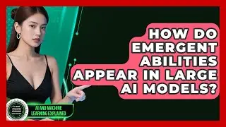 How Do Emergent Abilities Appear In Large AI Models? - AI and Machine Learning Explained