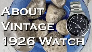 About Vintage 1926 At Sea Watch Video #watch #video #aboutvinatge #1926 #1926watch #divewatch