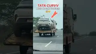 TATA Curvv AUTO Hand Brake Problem😱🤯