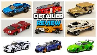 Showcase - Matchbox Off Road Rally, Moving Parts, Chevy Colorado, 35 Ford Pickup, Mercedes-Benz SLS.