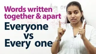 English Grammar Lessons - Words written together or apart.