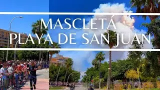 Masclet&aacute; Playa de San Juan 10 de Junio - Hogueras 2023.