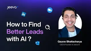 Unlock AI-Powered Lead Generation | Live Webinar with Gaurav Bhattacharya - CEO & Founder, Jeeva AI