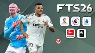 FTS 26 MOBILE&trade; ANDROID ОФФЛАЙН 300 МБ НОВЫЕ ФОРМЫ 2025/26 РЕАЛЬНЫЕ ЛИЦА И ПОСЛЕДНИЕ ТРАНСФЕРЫ ЛУЧ...