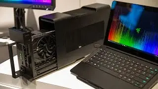 Hands-On with Razer Blade Stealth and Razer Core!