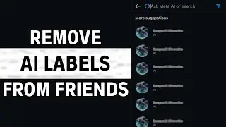 How to Remove &ldquo;AI&rdquo; Labels from Friends Chat on Instagram (2025 Fix)