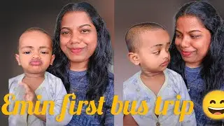 Emin first bus journey, travel vlog 😂kuttiyadi to wayanad #longvideo #vlog #viralvideo #youtube