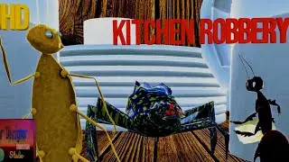 Animation short movie/ KITCHEN ROBBERY/ CGI film 