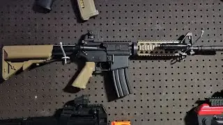 Colt Cybergun M4A1 CQBR 1 Year Review The Best Starter Airsoft Gun For New Players.