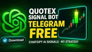 Quotex Signal Bot Telegram Free | ChatGPT AI Signals M1 Strategy 2025