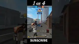 1vs4 Destroyed in seconds 😱UMP🤯 #shorts #hypertechgamer #freefire