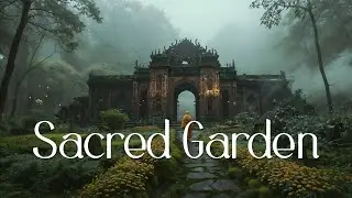 Sacred Garden - Relaxing Sleep Ambience - Spiritual Meditative Ambient Music