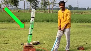 How To Make Super Size Big Water Bottle Rocket In Hindi at Home || making water bottle rocket