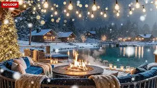 Warm Holiday Coffee Shop Jazz | Smooth Sax & Piano Relaxing Instrumental Vibes