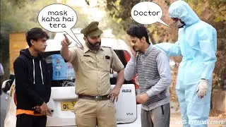 Police New Encounter PRANK 19| ANS Entertainment | 2020 Prank in INDIA| mask kaha hai tera 3