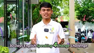 30 Days English Speaking 4Change Challenge_JWOC Education 4Change Fundraising Event