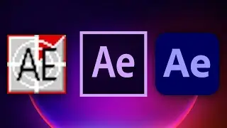 Adobe Icon Evolution: After Effects