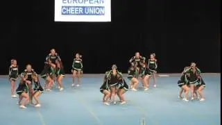 AUSTRIA DANUBE DRAGONS CHEERLEADER FIERCE DRAGONS on ECU 2017