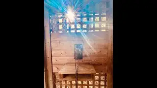 Installing the Phone of the Wind at Life Forest in Hillsborough, NH