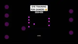 Get Better Aim with this 1000+ FPS Eye Training #gaming #shorts #gamer