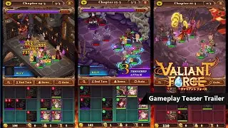 Valiant Force - Gameplay teaser trailer