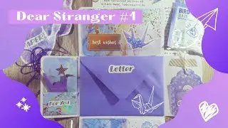 ★ OUTGOING Happy Mail #04 ★ Dear Stranger&nbsp;[#1] | Galaxy Origami Theme
