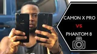 Камера TECNO Camon X Pro против Phantom 8