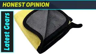 DDFFCE Car Wash Microfiber Towel: Amazing Streak-Free Shine!