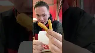 Пробую / Ем курицу по-британски из Burger King *НОВИНКА*: картофель фри с чесноком и халапеньо!? ...