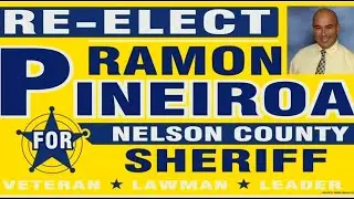 Nelson County Sheriff Roman Pineiroa running for re-election
