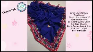 Traditional Hand Made Sindhi Chadar | Article # 3