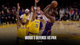 How Christian Wood's defense & rebounding helped the Lakers win vs Phoenix | Laker Film Room