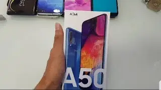 A50 Blue Unboxing