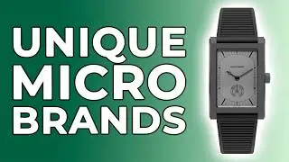 Three Micro Watch Brands You HAVEN'T Heard Of