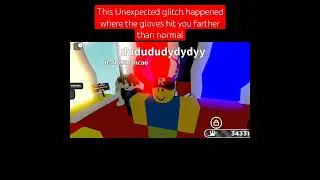 This Unexpected glitch happened| Slap Battles Roblox