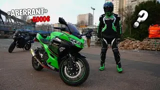 Il ACHETE UNE SPORTIVE EN PREMIERE MOTO A 5000€ 😨🤑 45cv et prend 200km/h en A2 😱 KAWASAKI NINJA 400