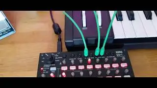 Moog Matriarch and Korg SQ-1 - Live Ambient Sequencing