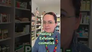 Peeling - exfoliere cosmetica a fetei #farmalaminut #peeling #exfoliere @cosmetic #facial